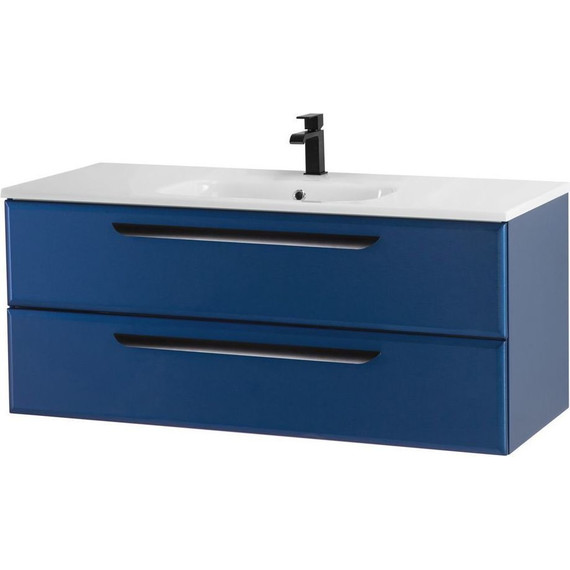 Тумба подвесная с раковиной Cezares ECO-CER-1200-2C-SO-SPF-P 120 см, Sapfiro фото 11