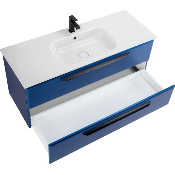 Тумба подвесная с раковиной Cezares ECO-CER-1200-2C-SO-SPF-P 120 см, Sapfiro фото 12