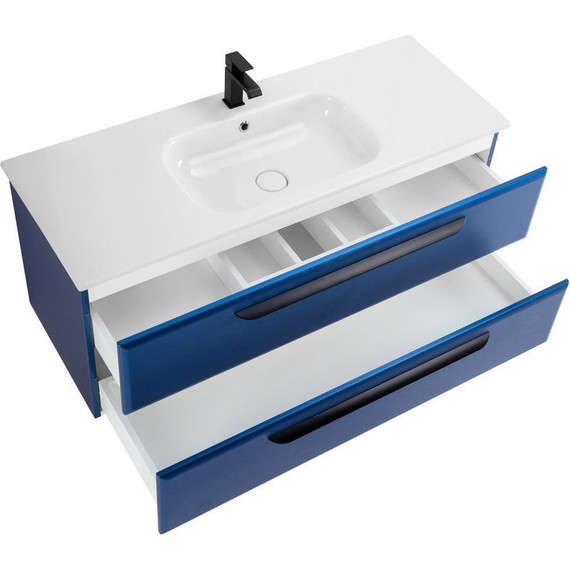 Тумба подвесная с раковиной Cezares ECO-CER-1200-2C-SO-SPF-P 120 см, Sapfiro фото 13