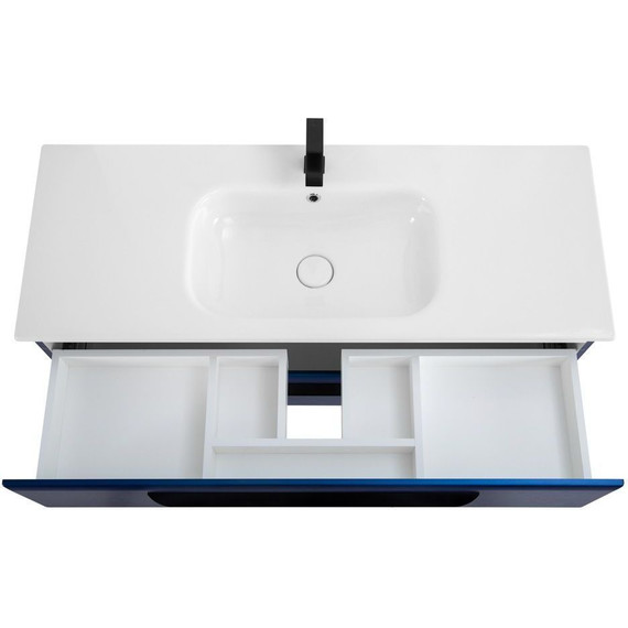 Тумба подвесная с раковиной Cezares ECO-CER-1200-2C-SO-SPF-P 120 см, Sapfiro фото 15