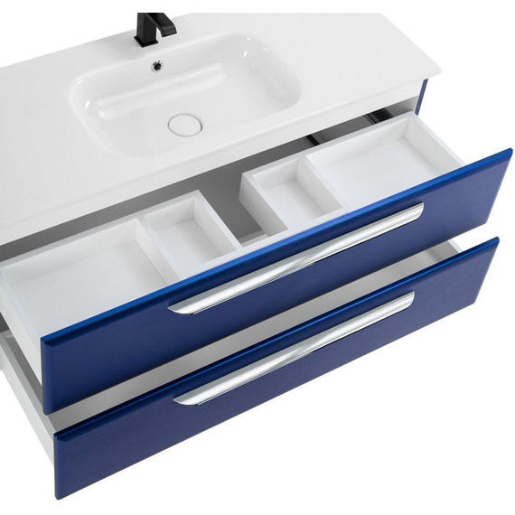 Тумба подвесная с раковиной Cezares ECO-CER-1200-2C-SO-SPF-P 120 см, Sapfiro фото 7