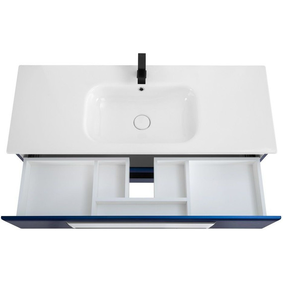 Тумба подвесная с раковиной Cezares ECO-CER-1200-2C-SO-SPF-P 120 см, Sapfiro фото 8