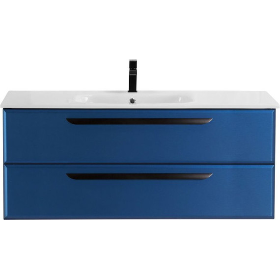 Тумба подвесная с раковиной Cezares ECO-CER-1200-2C-SO-SPF-P 120 см, Sapfiro фото 10