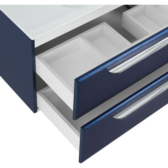 Тумба подвесная с раковиной Cezares ECO-CER-800-2C-SO-SPF-P 80 см, Sapfiro фото 10