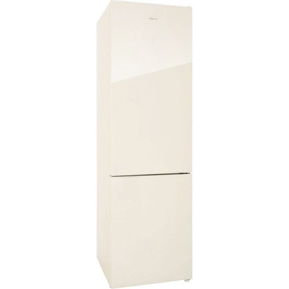 Двухкамерный холодильник Hiberg RFC-400DX NFGY inverter, бежевое стекло фото 2