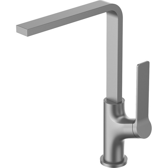 Смеситель для кухни Azario Vise AZ-VQQ568330AJ, графит, Цвет производителя: оружейная сталь фото 