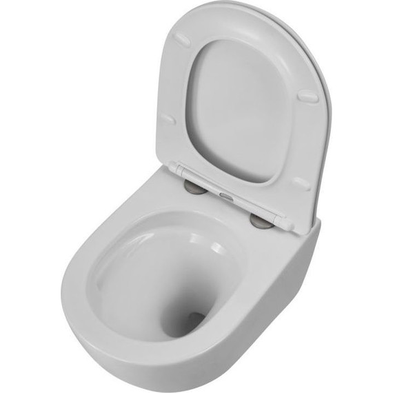 Унитаз подвесной безободковый BelBagno Amanda-Tor BB051CH-TOR-FC (Система смыва торнадо) фото 5