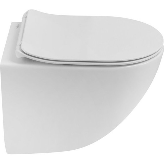 Унитаз подвесной безободковый BelBagno Amanda-Tor BB051CH-TOR-FC (Система смыва торнадо) фото 12