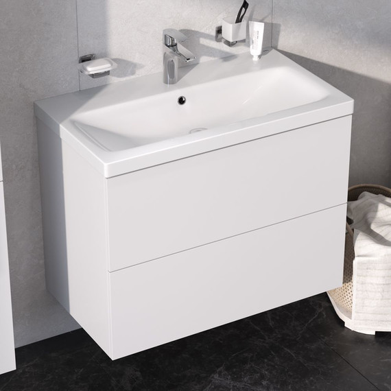 Комплект мебели Am.Pm Gem 75 см BK90GA фото 5