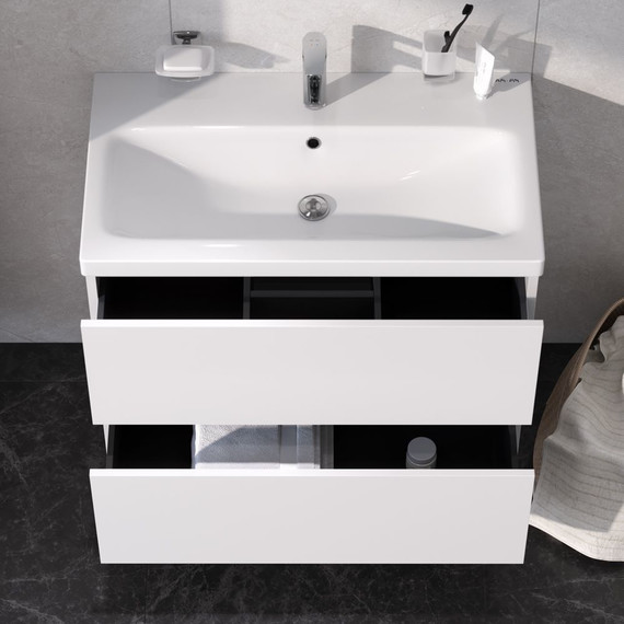 Комплект мебели Am.Pm Gem 75 см BK90GA фото 6