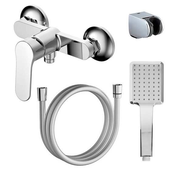 Смеситель для душа Azario Elvis AZ-WWK338155C, Цвет производителя: хром фото 
