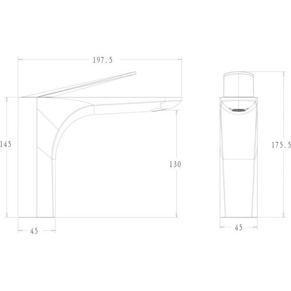 Смеситель для раковины Bronze de Luxe Icon 2040CB, черный матовый, Цвет производителя: чёрный - 6 Смеситель для раковины Bronze de Luxe Icon 2040CB, черный матовый, Цвет производителя: чёрный фото 6