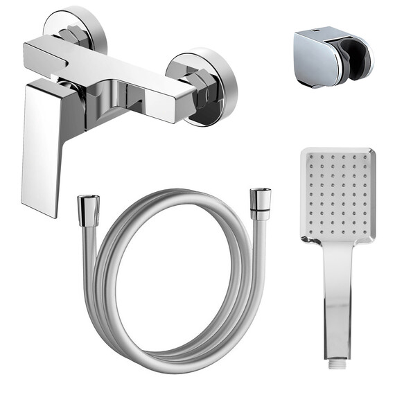 Смеситель для душа Azario Eddie AZ-WQY338207C, Цвет производителя: хром фото 