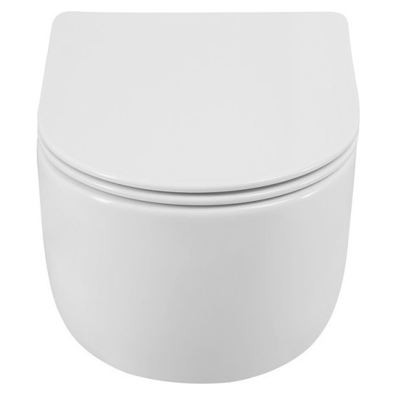 Унитаз подвесной безободковый BelBagno Soft-Tor BB084CH-TOR (Система смыва торнадо) фото 15