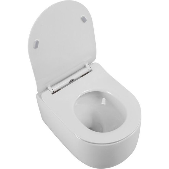 Унитаз подвесной безободковый BelBagno Soft-Tor BB084CH-TOR (Система смыва торнадо) фото 4