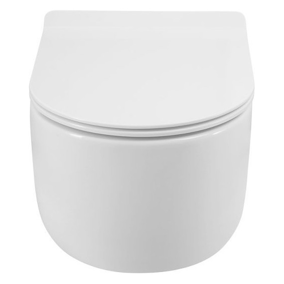 Унитаз подвесной безободковый BelBagno Soft-Tor BB084CH-TOR (Система смыва торнадо) фото 7