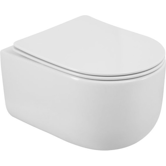 Унитаз подвесной безободковый BelBagno Soft-Tor BB084CH-TOR (Система смыва торнадо) фото 13