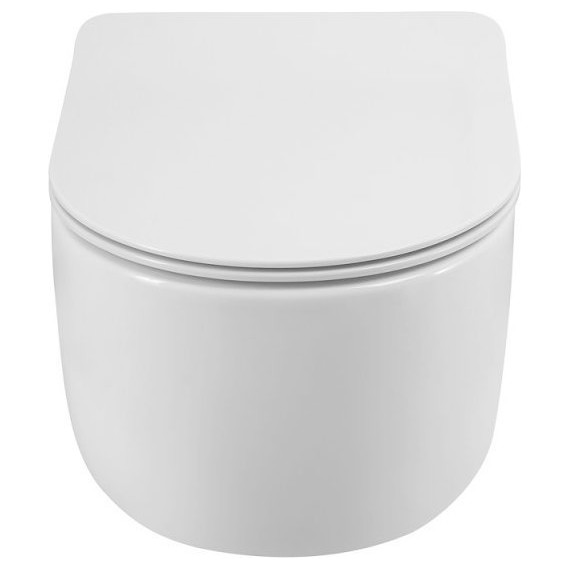 Унитаз подвесной безободковый BelBagno Soft-Tor BB084CH-TOR (Система смыва торнадо) фото 21