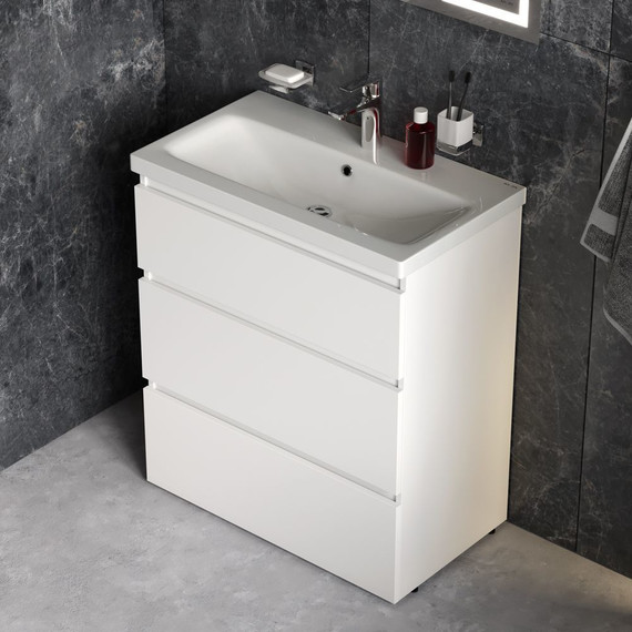 Комплект мебели Am.Pm Gem S 75 см BK91GF фото 6