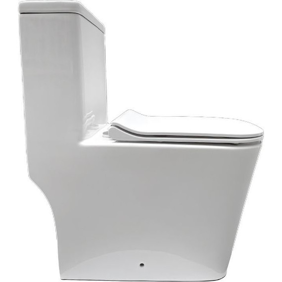 Унитаз-компакт безободковый Тритон Mono Mono 8706 с тонкой крышкой микролифт фото 2