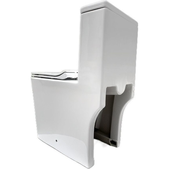 Унитаз-компакт безободковый Тритон Mono Mono 8706 с тонкой крышкой микролифт фото 4