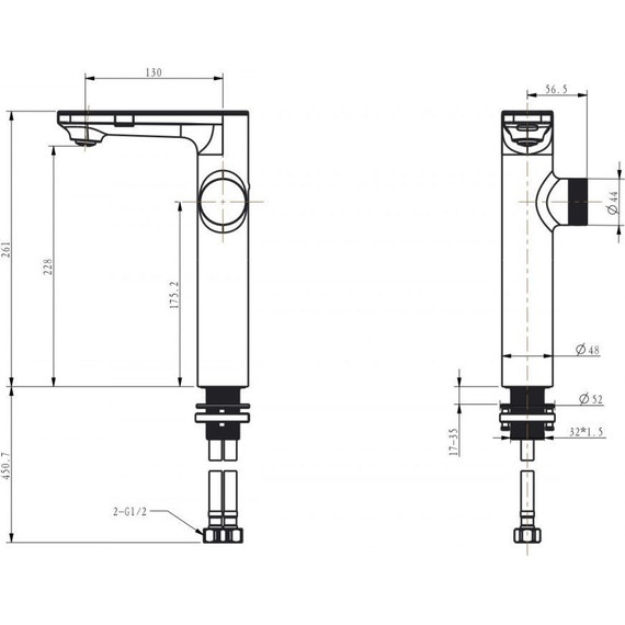 Смеситель для раковины высокий сенсорный Berges Wasserhaus Morans 076004, черный матовый, Цвет производителя: чёрный фото 9