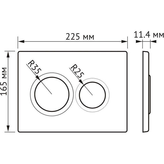 Инсталляция для унитаза Berges Wasserhaus Novum O5 040265 (кнопка черная Soft Touch) фото 9