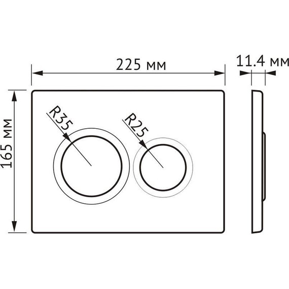 Инсталляция Berges Wasserhaus Novum с подвесным унитазом Ego Rimless 043249 фото 10