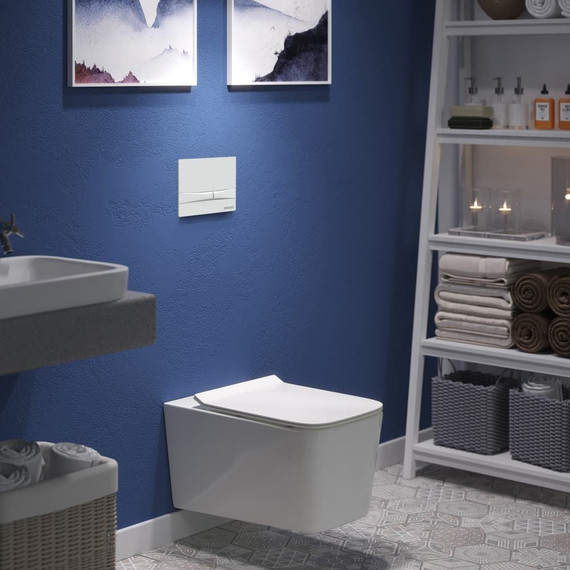 Инсталляция Berges Wasserhaus Novum с подвесным унитазом Floe Rimless 043278 фото 2