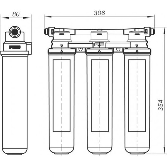 Фильтр для очистки воды Lemark Basic 9920085 - 7 Фильтр для очистки воды Lemark Basic 9920085 фото 7