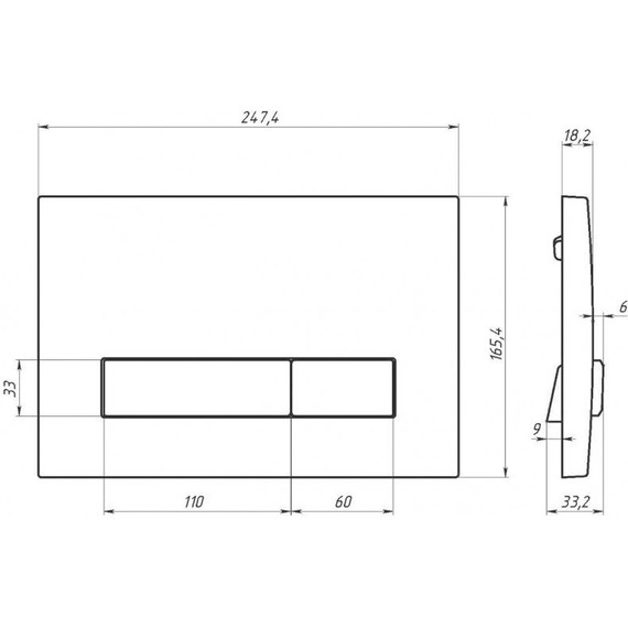 Инсталляция Berges Wasserhaus Atom с подвесным унитазом Ventas Rimless 043306 фото 10