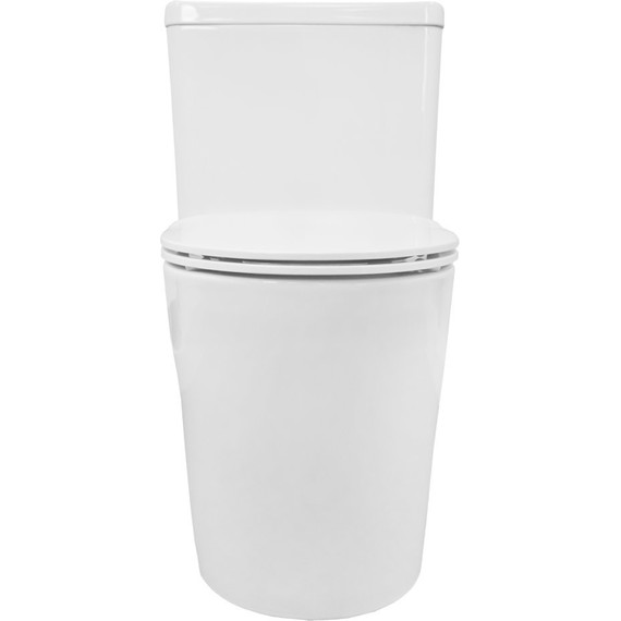 Унитаз-моноблок безободковый Creo Ceramique One ON0101 с крышкой микролифт - 3 Унитаз-моноблок безободковый Creo Ceramique One ON0101 с крышкой микролифт фото 3