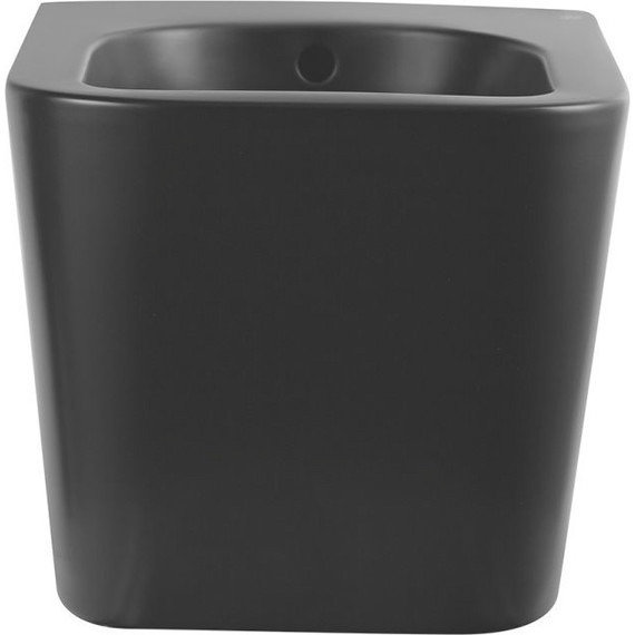 Биде подвесное Abber Rechteck AC1250MB, черный матовый фото 5