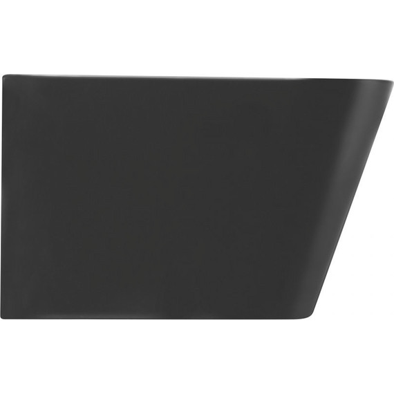 Биде подвесное Abber Rechteck AC1250MB, черный матовый фото 6