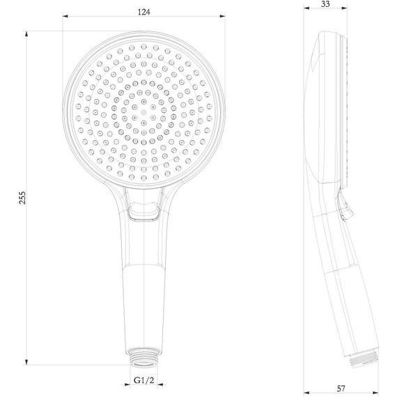 Ручной душ Lemark LM8126C фото 2