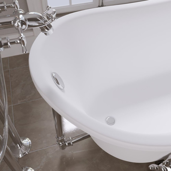 Ванна отдельностоящая Grossman Retro 162x71 см GR-1002 фото 6