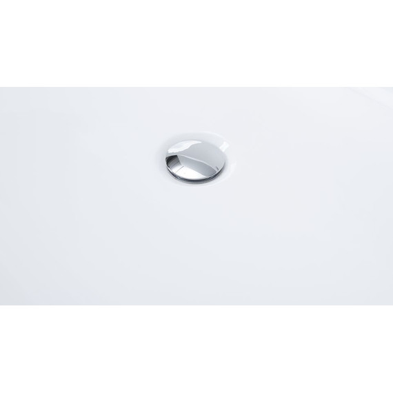 Ванна отдельностоящая Grossman Classic 170x80 см GR-2501MB, черный матовый фото 5