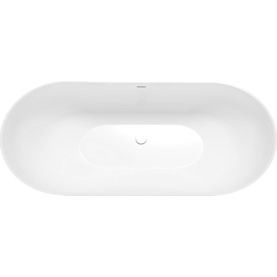 Ванна отдельностоящая Grossman Classic 160x80 см GR-2502M, белый матовый фото 2