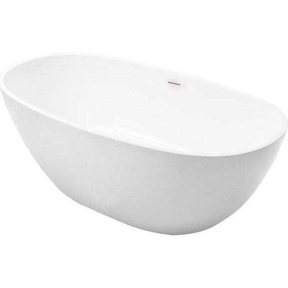 Ванна отдельностоящая Grossman Classic 150x78 см GR-2403M, белый матовый фото 2