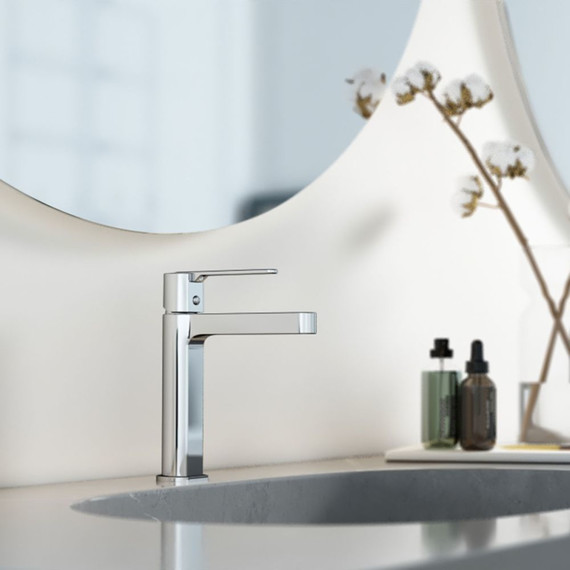 Смеситель для раковины Vincea Rondo VBF-1R1CH - 3 Смеситель для раковины Vincea Rondo VBF-1R1CH фото 3