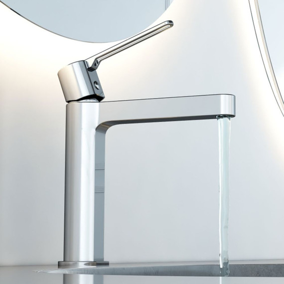 Смеситель для раковины Vincea Rondo VBF-1R1CH - 5 Смеситель для раковины Vincea Rondo VBF-1R1CH фото 5