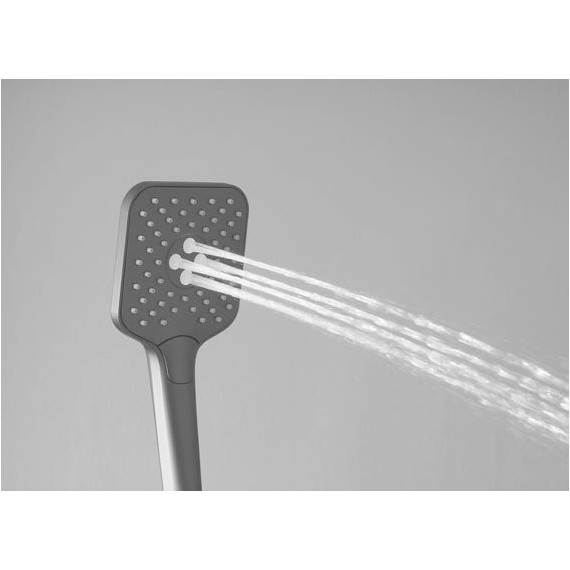 Душевая стойка Vincea Cube VSFS-1C1BG, брашированное золото фото 4