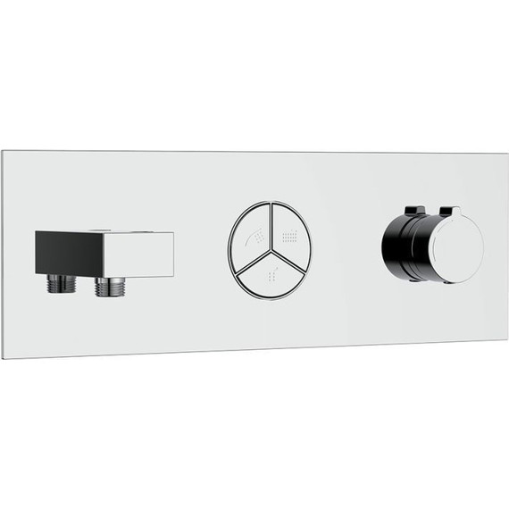 Душевая система для ванны с термостатом Vincea Inspire VSFW-432TI2CH - 4 Душевая система для ванны с термостатом Vincea Inspire VSFW-432TI2CH фото 4