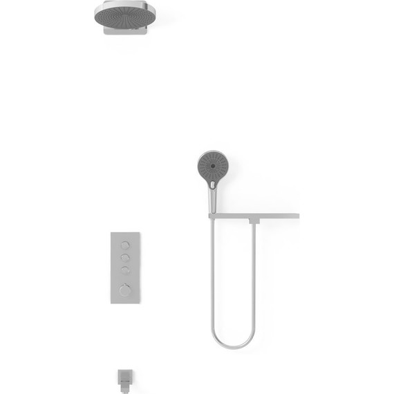 Душевая система для ванны с термостатом Vincea Inspire VSFW-433TI1RCH - 2 Душевая система для ванны с термостатом Vincea Inspire VSFW-433TI1RCH фото 2