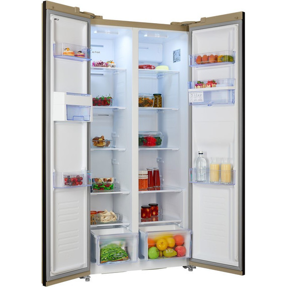 Холодильник Side by Side NordFrost RFS 484D NFYm inverter фото 5