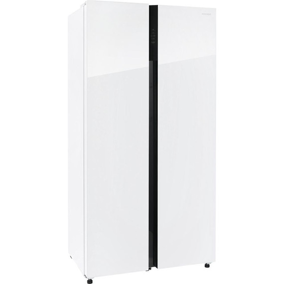 Холодильник Side by Side NordFrost RFS 525DX NFGW inverter (белое стекло) фото 