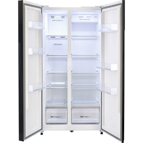 Холодильник Side by Side NordFrost RFS 525DX NFGW inverter (белое стекло) фото 8