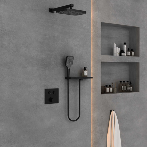 Душевая система для душа Vincea VSFW-4211RMB, черный фото 3