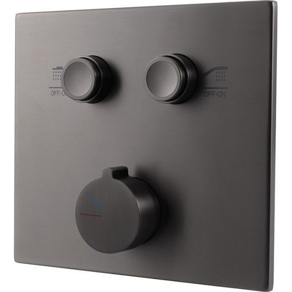 Душевая система для душа Vincea VSFW-4211RGM, вороненая сталь - 6 Душевая система для душа Vincea VSFW-4211RGM, вороненая сталь фото 6