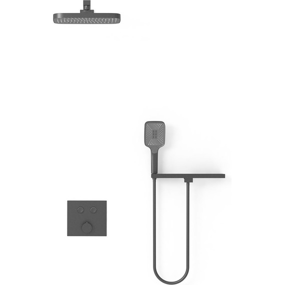Душевая система для душа Vincea VSFW-4211RMB, черный фото 2